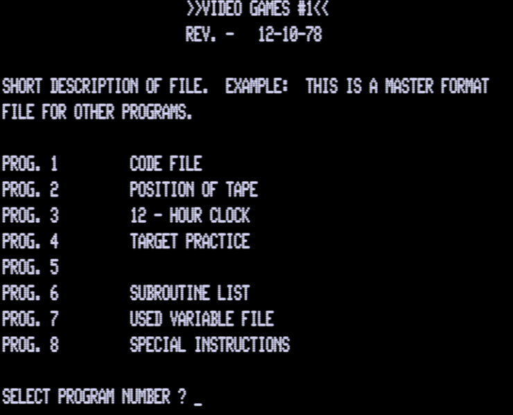 Screen shot